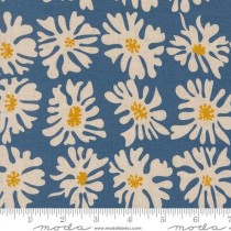 Urban Whisper Mochi Linen 11654 17L Denim by Moda Fabrics - By The Half Yard